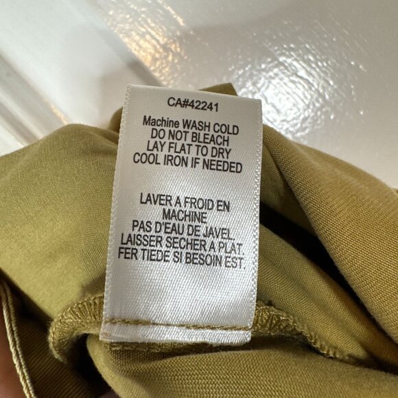 Young Fabulous and Broke Olive Green Adjustable Drawstring Cargo Pants SZ Medium - Picture 8 of 9